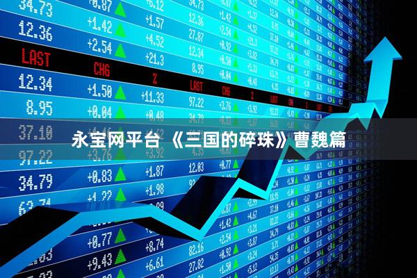 永宝网平台 《三国的碎珠》曹魏篇