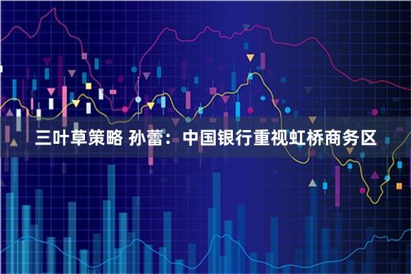 三叶草策略 孙蕾：中国银行重视虹桥商务区
